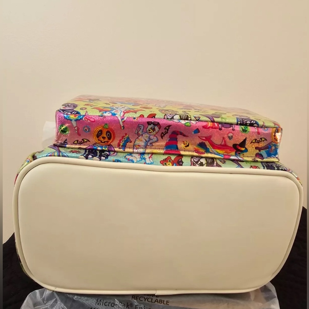 LAST SALE! Lisa Frank X Loungefly Halloween Holo Backpack! Glitter&Glows In Dark - Picture 12 of 16